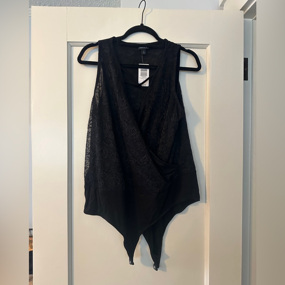 Torrid black lace Body suit
